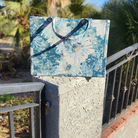 Christian Date  Patchwork Paitings‎ Art Satchel Handbag - Picture 10 of 12